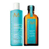 Shampooing Curl + Huile de traitement originale, 250 ml + 100 ml, Moroccanoil