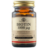 Biotine 1000 mcg, 50 gélules, Solgar