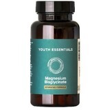 Bisglycinate de magnésium, 60 gélules végétales, Youth Essentials