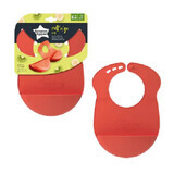 Bavoir Roll & Go, + 6 mois, rouge, 1 pièce, Tommee Tippee