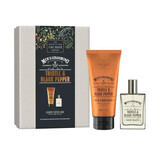 Coffret duo festif pour homme, Chardon et poivre noir, 1x200ml, 1x50ml, Scottish Fine Soaps