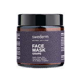 Swederm Face Mask Grape, masque revitalisant pour le visage, 100 ml