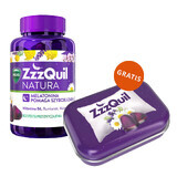 ZzzQuil Nature, haricots gélifiés, 60 pièces + boîte de voyage gratuite pour les haricots gélifiés