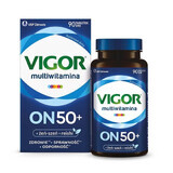 Vigor Multivitamin On 50+, 90 comprimés