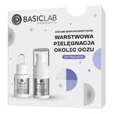 BasicLab Layer Eye Care Set, peptide serum 15 ml + firming serum 15 ml