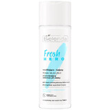 Bielenda Fresh Hero, lait tonique hydratant et apaisant pour rétablir le pH de la peau, 200 ml