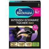 Dr. Beckmann, color fixing wipes to help remove dirt for dark fabrics 3in1, 40 pieces