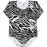 New Baby Body cu mânecă lungă pentru copii Zebra