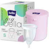 Bella menstrual cup + cleansing sleeve size S