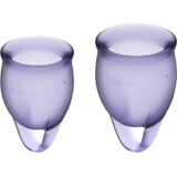 Satisfyer Menstrual cups Feel confident purple 2 pcs