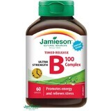 Jamieson B-complex 100 mg gradual release 60 tablets