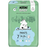 Muumi Baby Wegwerfwindeln 7 XL 16-26kg, 34 Stück