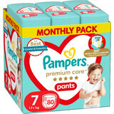 Pannolini Pampers Premium Care Pannolini taglia 7, 80 pz.