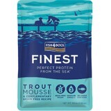 Fish4Dogs Sachet délicieux pour chiens 99% truite 100 g