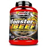 Amix Anabolic Monster BEEF 90% Proteine Căpșuni-Banană. 2200 g