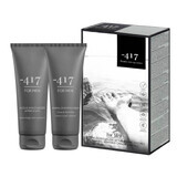 After shave Hidratante Activo 100 ml + Crema de Afeitar Mineral Para hombre, Minus 417