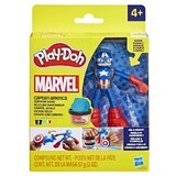 Captain America Marvel figurine flexible avec accessoires, 10 cn, +4 ans, Play Doh