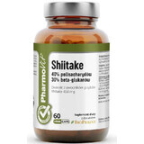 Shiitake 40% polysaccharide 30% beta glucans 60 capsules Pharmovit Clean Label