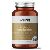 Chaga Mushroom 400mg 60 capsules UNS