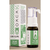 Huile CBD 5% pour chiens de taille moyenne - 10ml goût canard KUKO by Yango