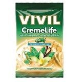 Bonbons Creme Life à la vanille et à la menthe sans sucre, 110 g, Vivil