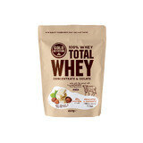 Chocolat blanc et cacahuètes, Total Whey, 260 gr, Gold Nutrition