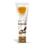 Crema Colorante per il Viso SPF 50 Sun, Gerovital Sun, 50 ml, Farmec