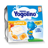 Yogolino dessert abricot, +6 mois, 4x 100g, Nestlé