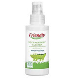 Spray nettoyant pour jouets et surfaces, 100 ml, Friendly Organic
