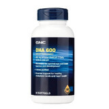 DHA 600 mg, 60 capsules, GNC
