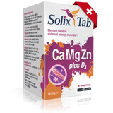 Ca Mg Zn Plus D3 Solix Tab, 30 Tabletten, Health Advisors