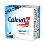 Calcidin, Calcium 600mg, 56 comprimés, Zdrovit