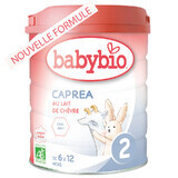 Formula 2 Captra Milk, 800 gr, BabyBio