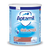 Lait de démarrage sans lactose, 400 g, Aptamil