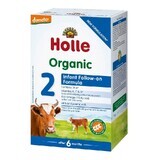 Préparation de suite lait en poudre Organica 2, +6 mois, 600 g, Holle Baby