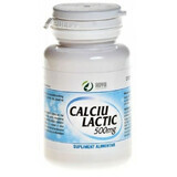 Lactic Calcium 500 mg, 100 comprimés, Adya