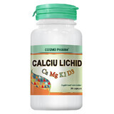Calcium liquide, 30 gélules, Cosmopharm