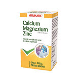 Calcium Magnésium Zinc, 30 gélules, Walmark