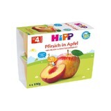 Apfel-Pfirsich-Snack 4x 100g, Hipp