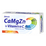 CaMgZn + Vitamine C, 50 comprimés, Zdrovit