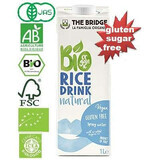 Lait végétal de riz bio, 1L, The Bridge