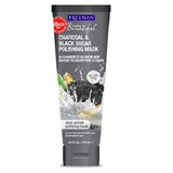 Masque exfoliant au charbon, au sucre noir et à l'extrait de gingembre, 175ml, Freeman