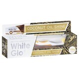 Dentifrice blanchissant à l'huile de coco + brosse à dents Huile de coco brillante 120 ml, White Glo