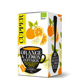 Thé Orange et Citron Bio Cupper, 50g, Allos Hof
