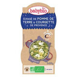 Menù Purea Bio di patate e zucchine, +8 mesi, 2X200g, BabyBio