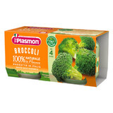 Purée de brocoli, 2x 80 g, Plasmon