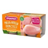 Plasmon Omogeneizzato Di Carne Vitello E Pollo 2x80g