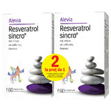Resveratrol Syncro, 60 comprimés, Alevia (1+1 prix spécial)