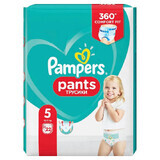 Pantaloni per pannolini Junior n. 5, 11-18 kg, 22 pezzi, Pampers