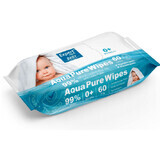 Aqua Pure Baby Wet Wipes, 60 pièces, Expert Wipes